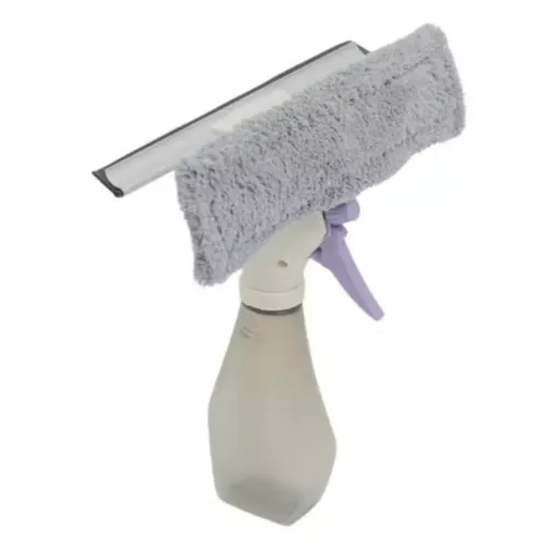 Mop Spray Rodo Limpa Vidro Com reservatorio Microfibra 3 em 1