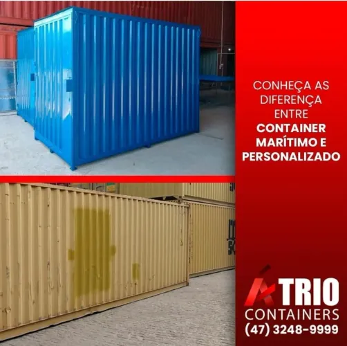 Container desmontáveis e Personalizado