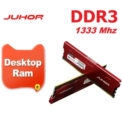 Memória Ram Juhor Gamer DDR3 8GB 1333Mhz 