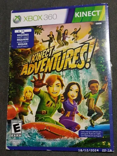Kinect Adventures! -Original Xbox 360 - Mídia Física
