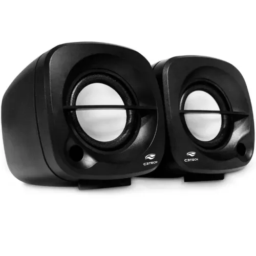 Caixa de Som C3Tech SP-303BK Black 3W Rms - WZetta