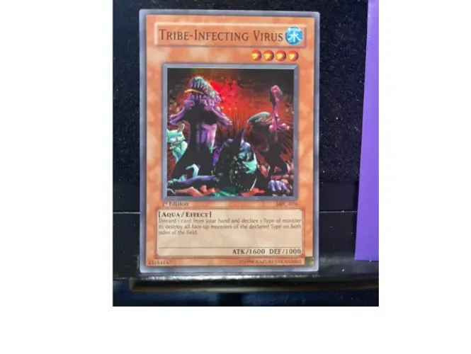 Yugioh!!! Tribe-infecting Virus-mfc-076 Rare