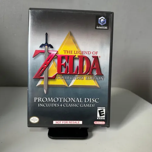 Zelda Collectors Edition Promotional Disc Gamecube Usado Raridade