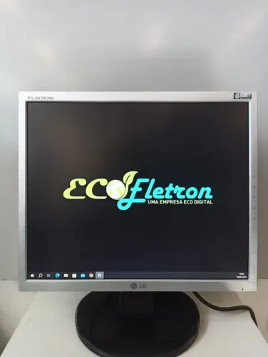 Monitor LG 17" Polegadas Quadrado VGA com Garantia Loja Física Eco Eletron 