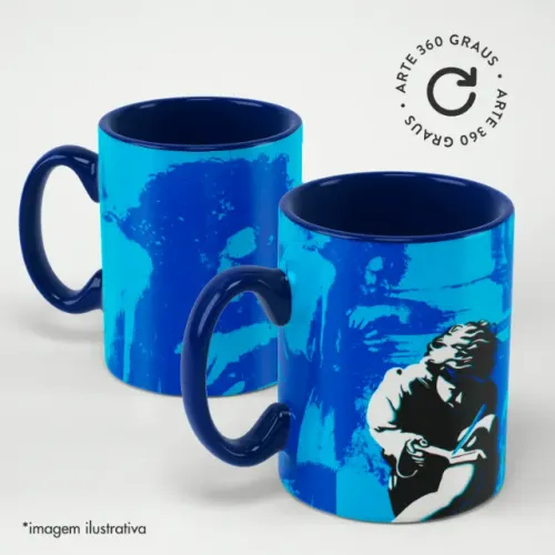 Caneca Guns N Roses Use Your Illusion II - Estampa 360º - 325ml