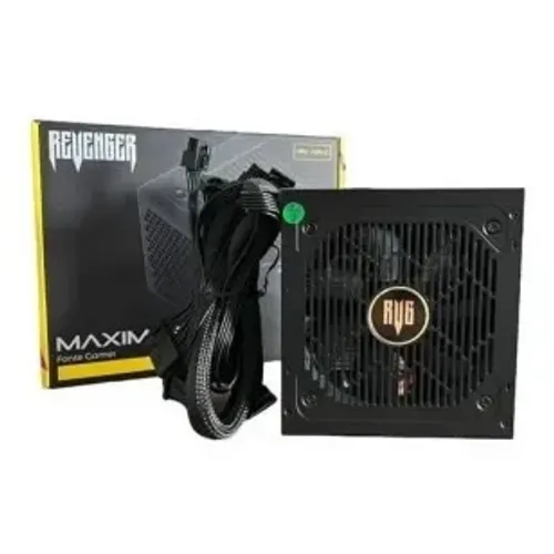 FONTE ATX GAMER REVENGER MAXIMUS 550W 80 PLUS BRONZE PCD ATIVO FO-MAX01