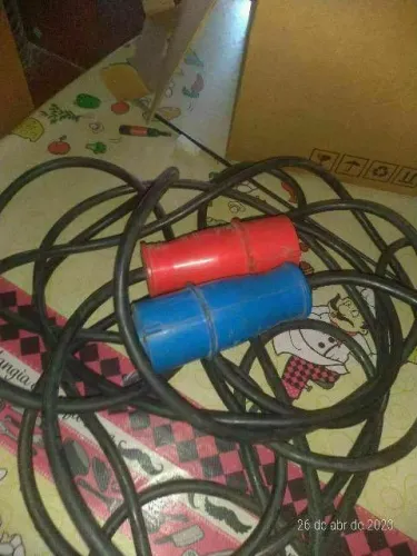Extensão trifásica completa com 10mts cabo 6mm