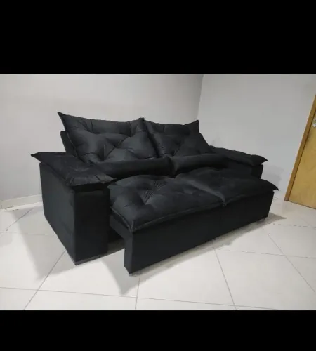 Sofá retrátil e reclinável 