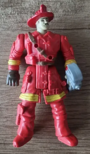 Boneco - Chap Mei - Bombeiro - 10cm