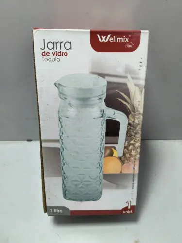 Jarra de Vidro Toquio 1 Litro Wellmix