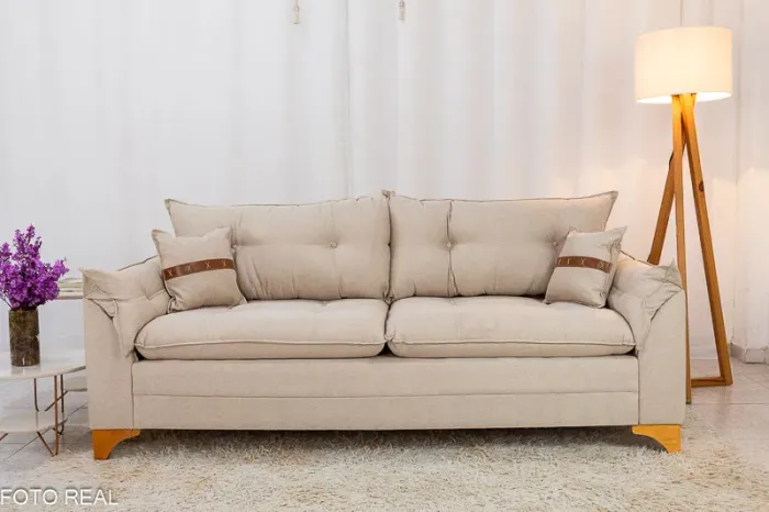 Sofá living Fixo CRETA 2.00 METROS - FRETE GRATIS - ENTREGA HOJEEE !!