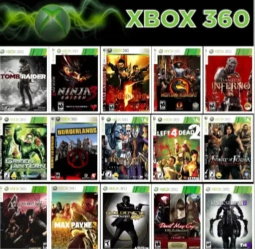 Diversos jogos Xbox 360 desbloqueados - Preços imperdíveis!