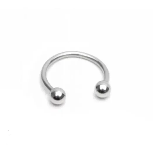 Piercings em Aço Inoxidável para Perfuração Facial e Orelha