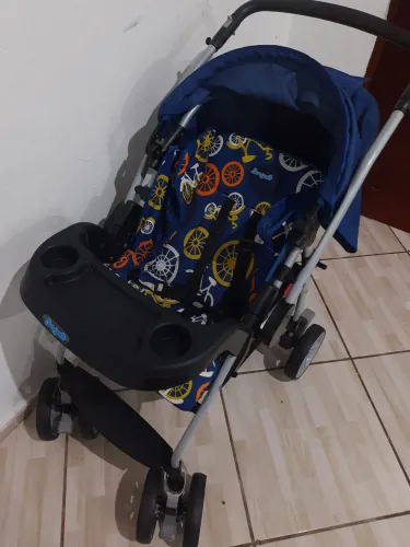 Carrinho de Bebê Burigotto - Azul