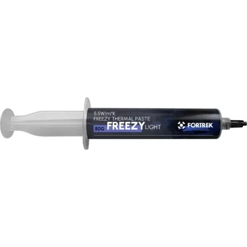 Pasta Térmica Gamer 50g Freezy Light 5,5W/MK Fortrek - Grande - Loja Coimbra Computadores