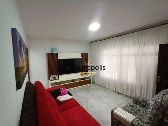 Sobrado à venda, 184 m² por R$ 600.000,00 - Vila Sacadura Cabral - Santo André/SP