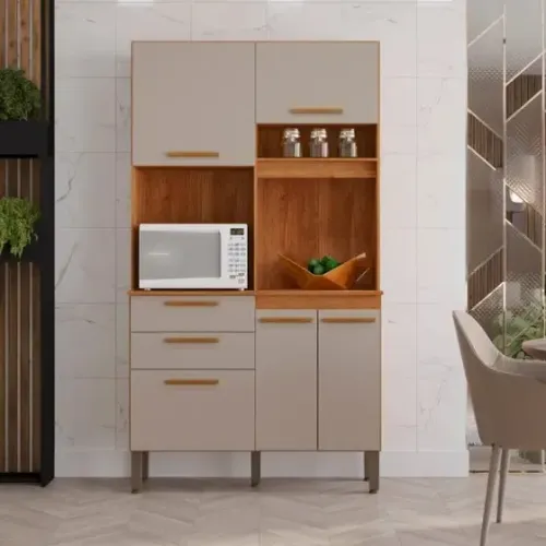 Armário de Cozinha 5 Portas 2 Gavetas Dubai PRONTA ENTREGA!