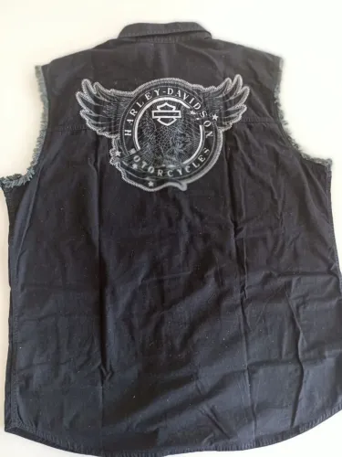Camisa Colete Harley-Davidson - Motociclismo .