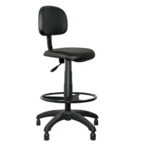 Cadeira Caixa Secretária Aranha Preta Altura Ajustável Conforto Ergonômico 34021