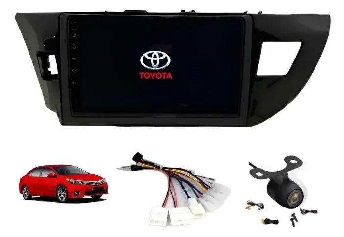 Central Multimídia MP5 ConnectMedia Faaftech 9 Pol. Corolla 2014 a 2016