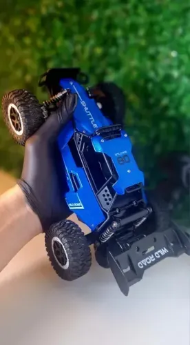 NOVO - Carro Carrinho de Controle Remoto Off-road com Leds