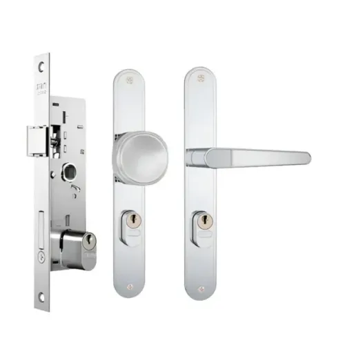 Fechadura 501/03-02 Externa Stam para Porta De Ferro Inox 