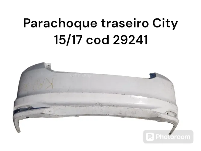 Parachoque Traseiro Honda City 2015 2017 Cod 29241