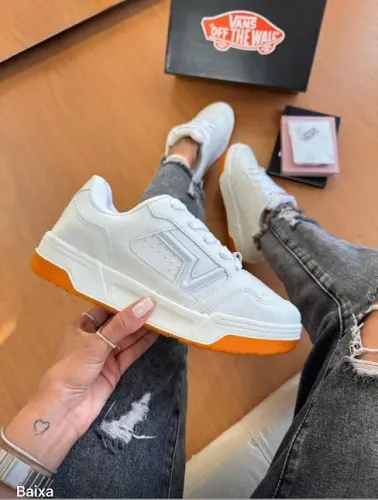 Tenis Vans Knu white - entrega no mesmo dia