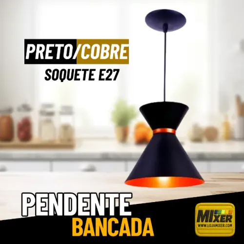 Luminária Pendente de Luxo para Sala, Quarto e Cozinha Seu Espaço com Estilo _ CS364