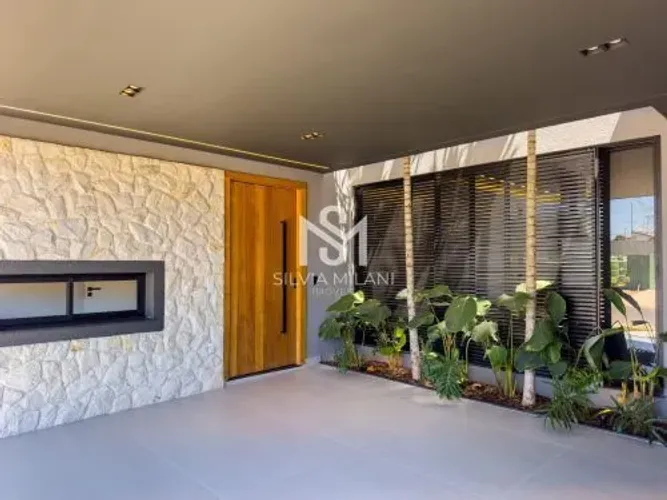 Condomínio Villa Sapezal Indaiatuba/SP - Casa térrea com 03 suítes, escritório e piscina n