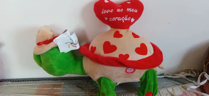 Tartaruga de Pelúcia eletrônica 