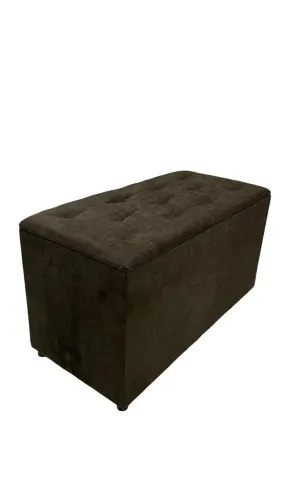 Puff Baú Marrom