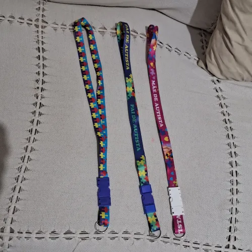 Cordão de identificação para autista,150 unidades por R$200