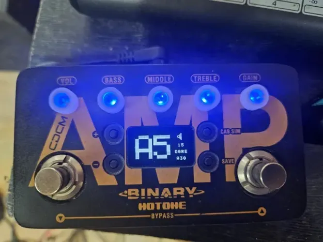 Pedal Hotone Binary Amp (único no Brasil anunciado)