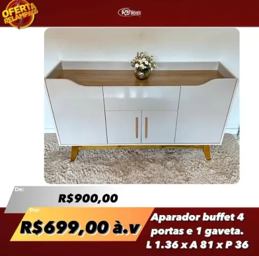 Aparador buffet novos a pronta entrega