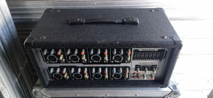 Mesa amplificada shamsonic 8 canais 