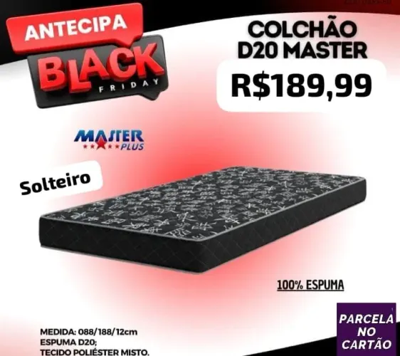 COLCHÕES SOLTEIRO PAGA NA ENTREGA 