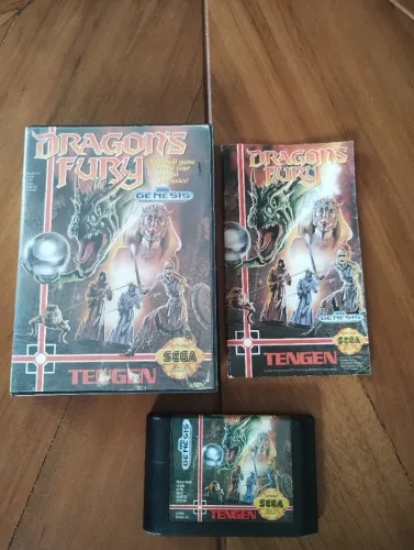 Jogo Dragon's Fury Mega Drive