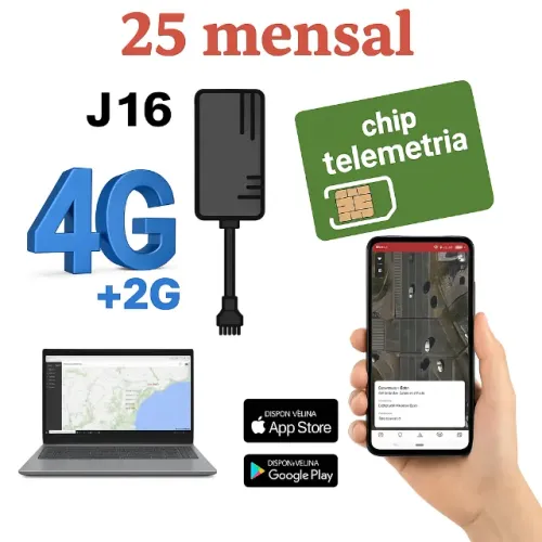 Rastreador e Bloqueador GPS 4G 2026 - instalação grátis no SIA + Garantia de 1 ano