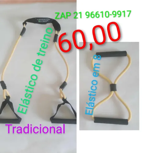 Elásticos para treinamento Físico 