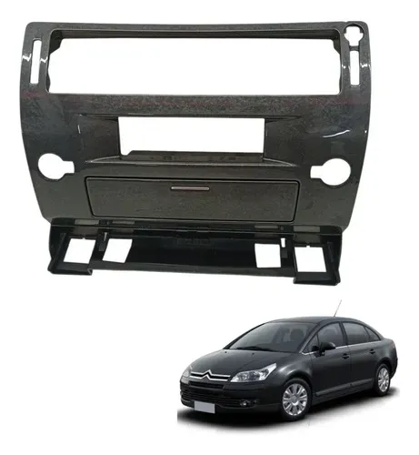 Moldura Central Pota Objetos Citroen C4 Pallas 2008 Detalhe
