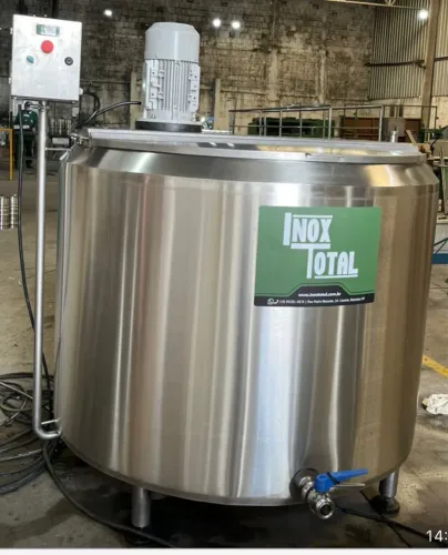 Tina de Pasteurização 600 Litros 