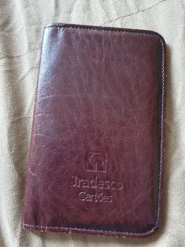 Porta Cartões em Couro