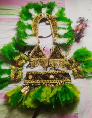 Indumentária de índia Infantil- Luxo e Cores Vibrantes!