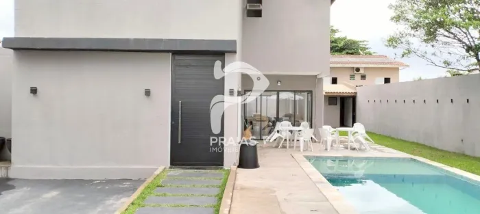 Casa com piscina, 5 suítes, praia de Pernambuco, Guarujá
