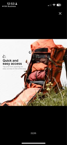 Mochila Track Forclaz 60+10lts