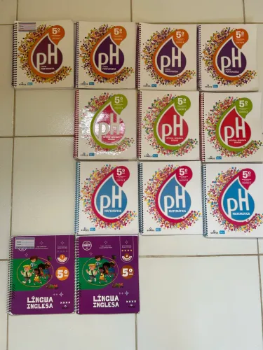 LIVROS USADOS KIT pH 5º ANO + RESPONDIDOS | SOMOS Educação
