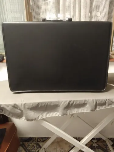 Pasta Portifolio Arplas em Courino Preta - Ver Descrição