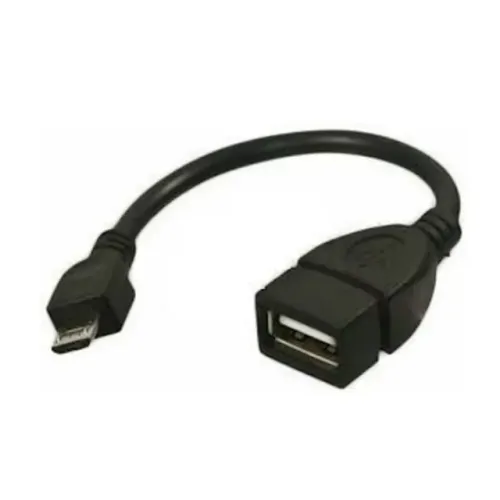 Cabo Micro Usb P/ Usb Femea / Otg (kit Com 3 Unidades)