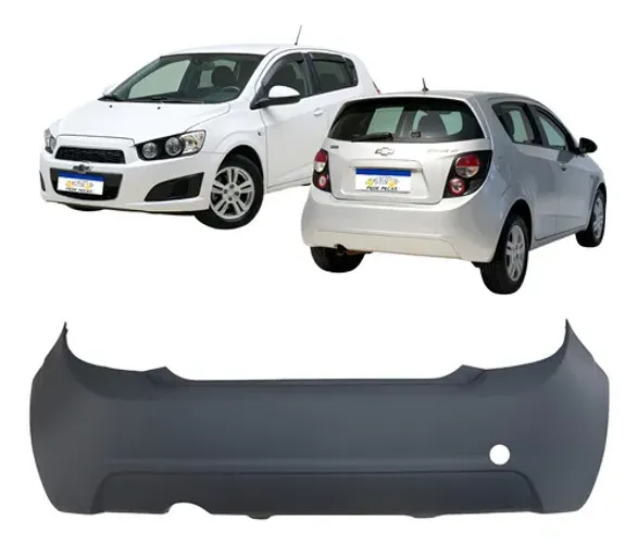Parachoque Traseiro Chverolet Sonic Hatch 2012 2013 2014